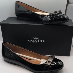 Coach Women's Black Loafers